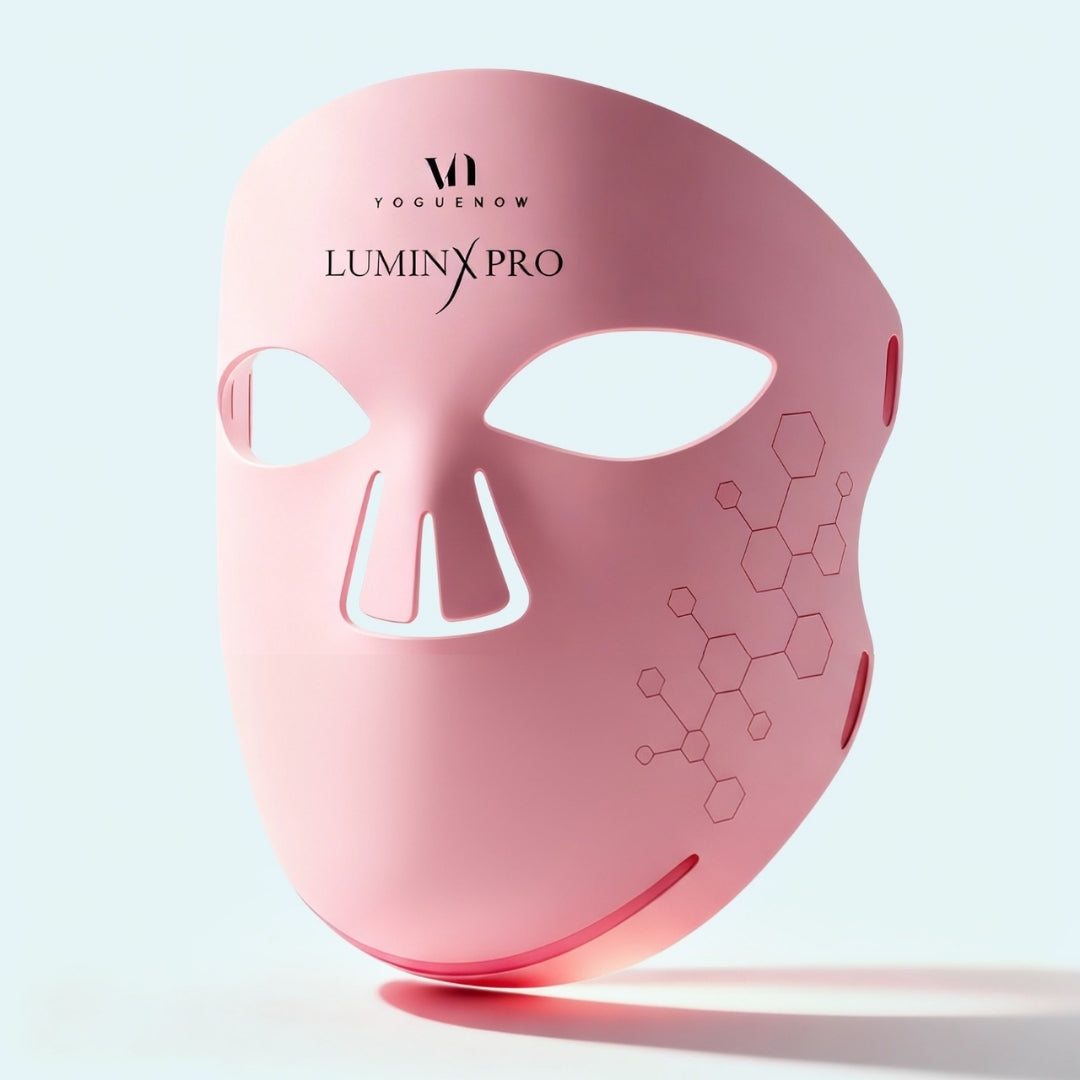 LuminX Pro LED Face Mask Light Therapy Spa Kit