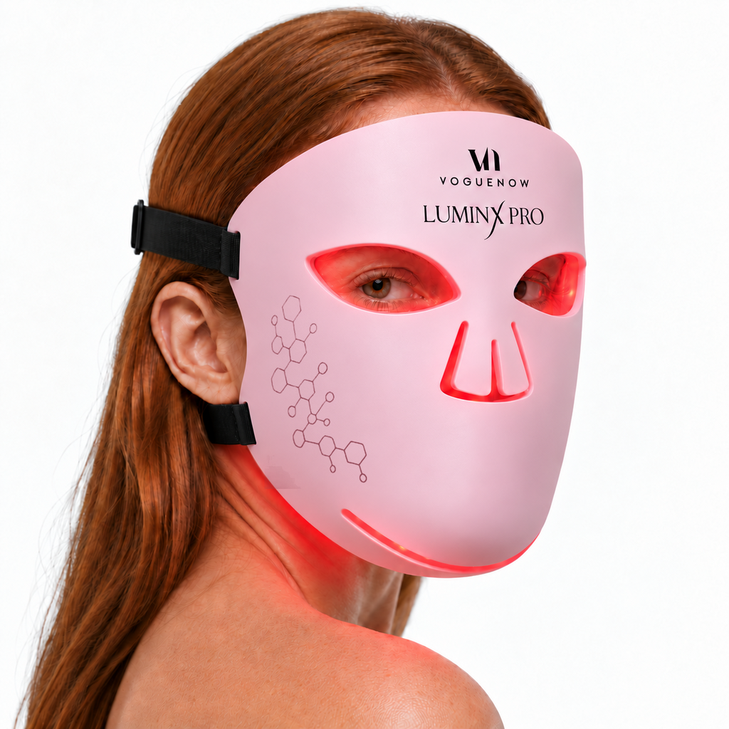 LED Face Mask Light Therapy | Red & Infrared Light – VOGUENOW