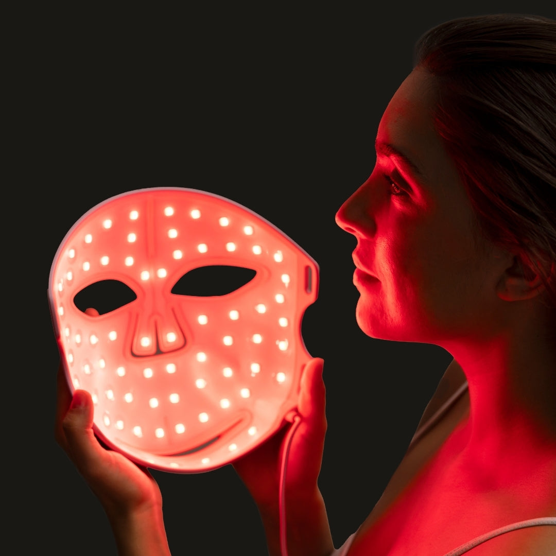 LuminX Pro LED Face Mask Light Therapy Spa Kit