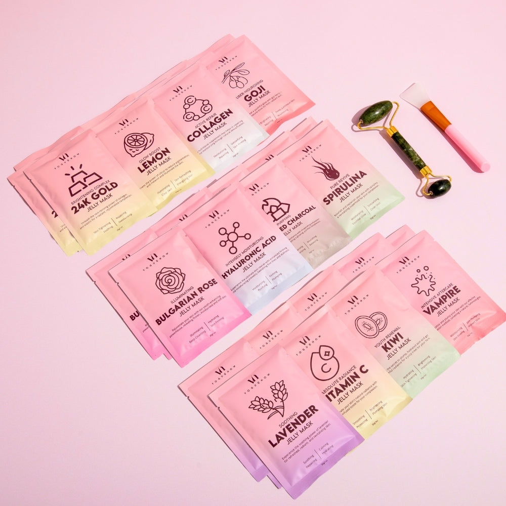 Nourish Glow Jelly Face Mask - Pack of 24