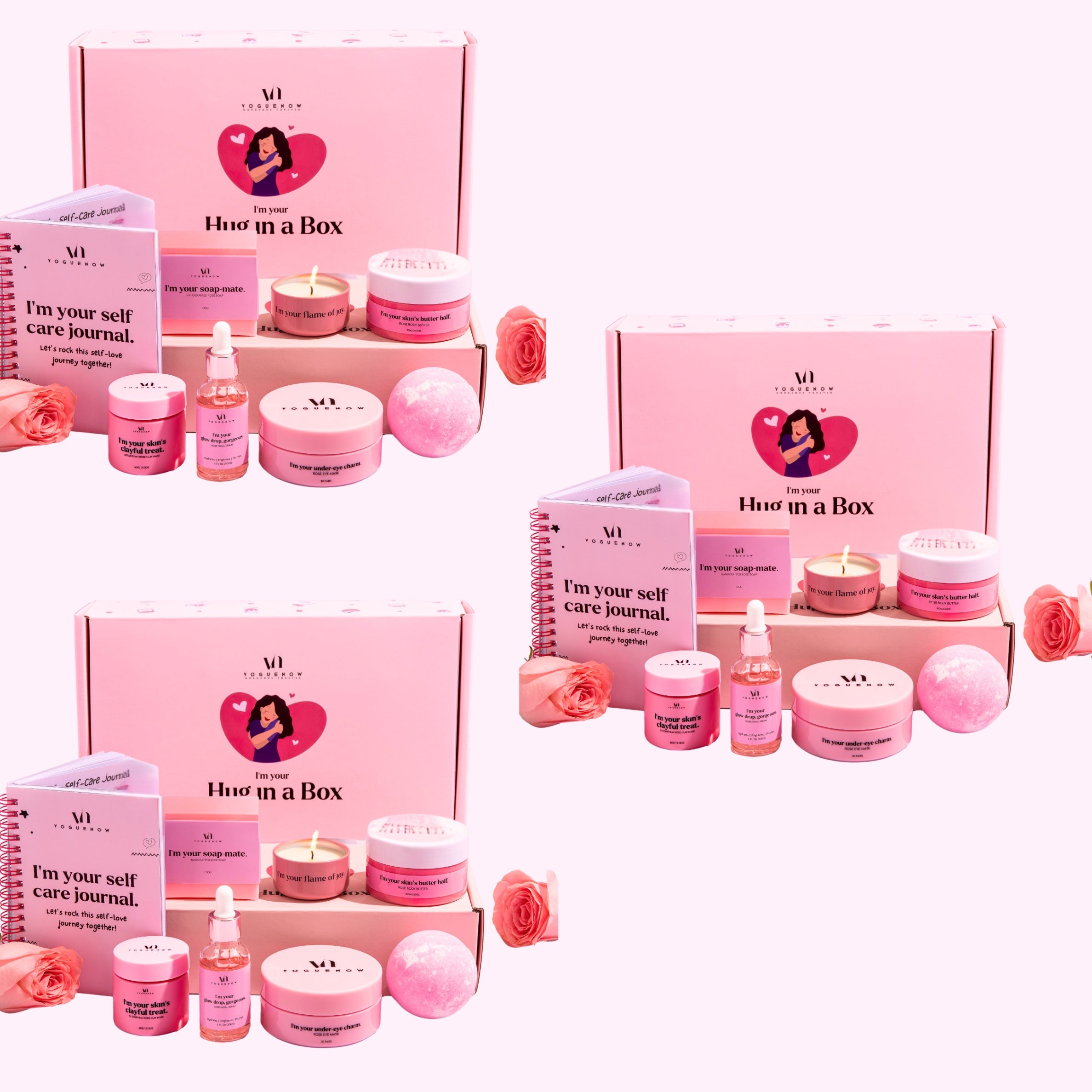 Hug in a Box Spa Gift Set - Set of 8 - Pack of 3