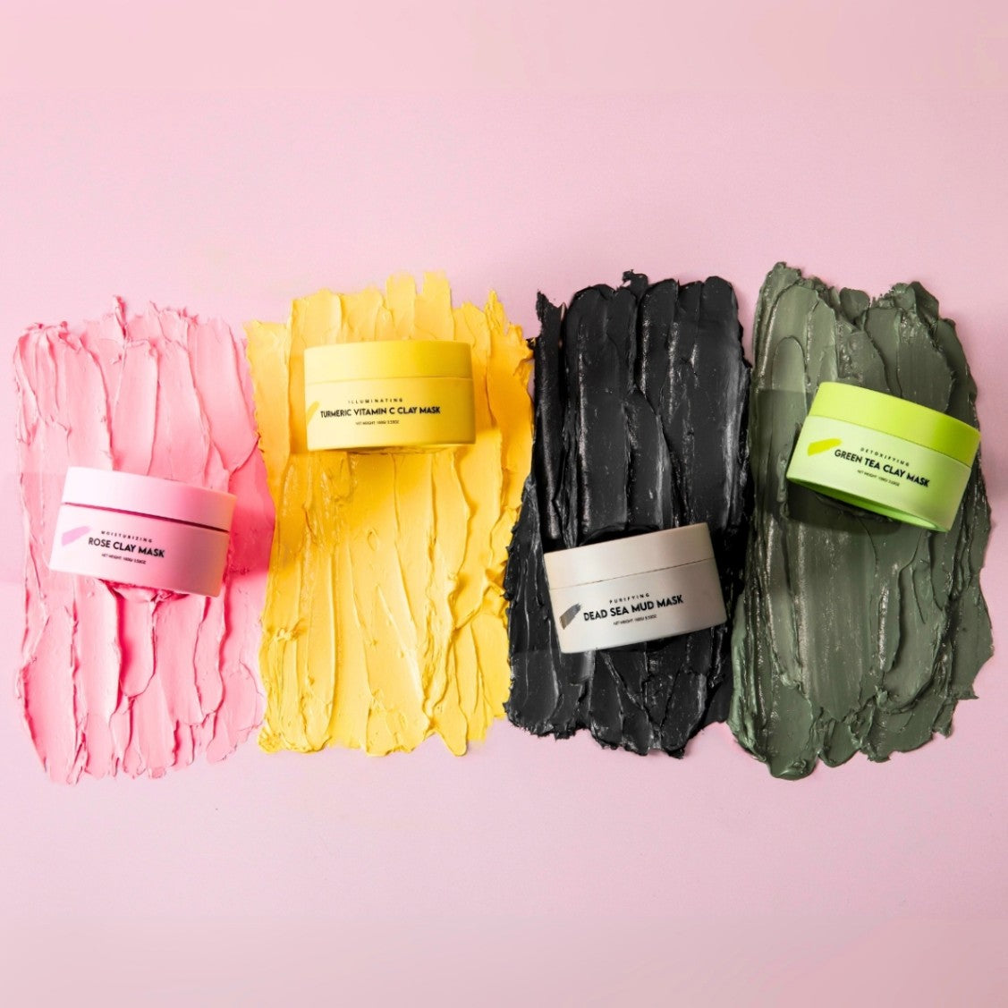 Radiance Renewal Clay Face Mask Jars Set - Pack of 2