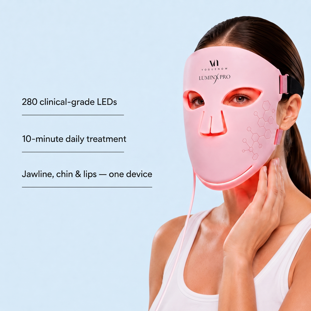 LuminX Pro - LED Face, Jawline & Lip Mask