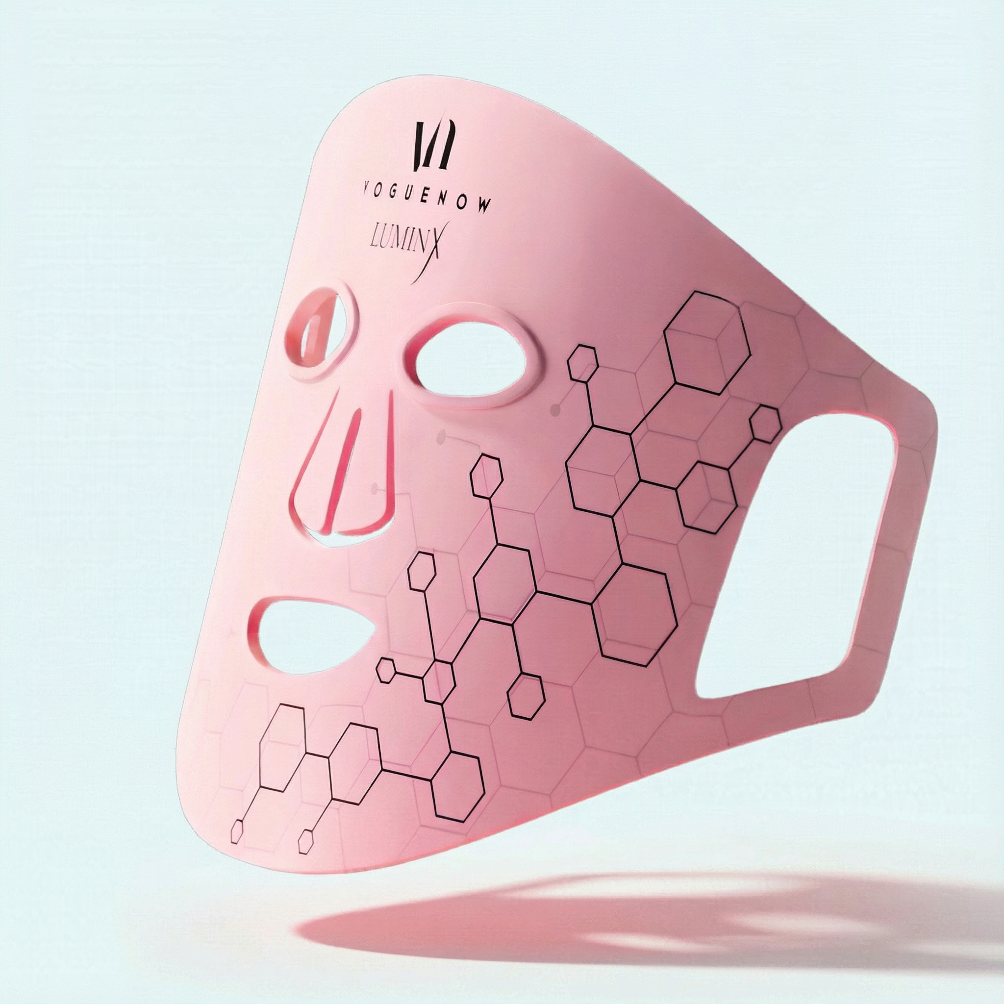 LuminX LED Face Mask Light Therapy Spa Kit